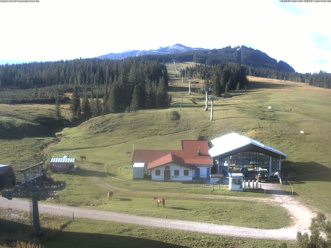 Archiv Foto Webcam Ausblick Winklmoosalm auf Rossalm-Lift