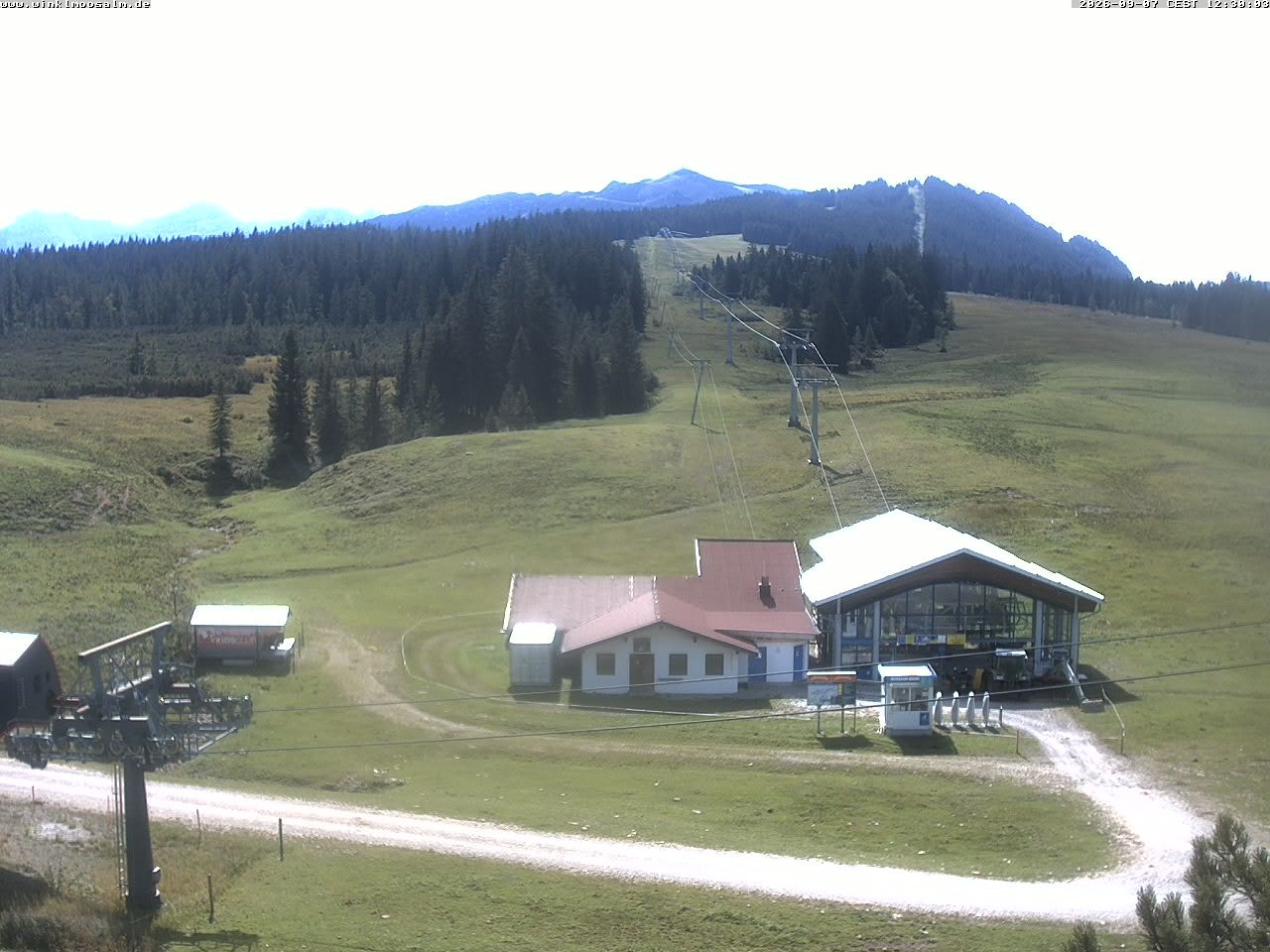 Archiv Foto Webcam Ausblick Winklmoosalm auf Rossalm-Lift