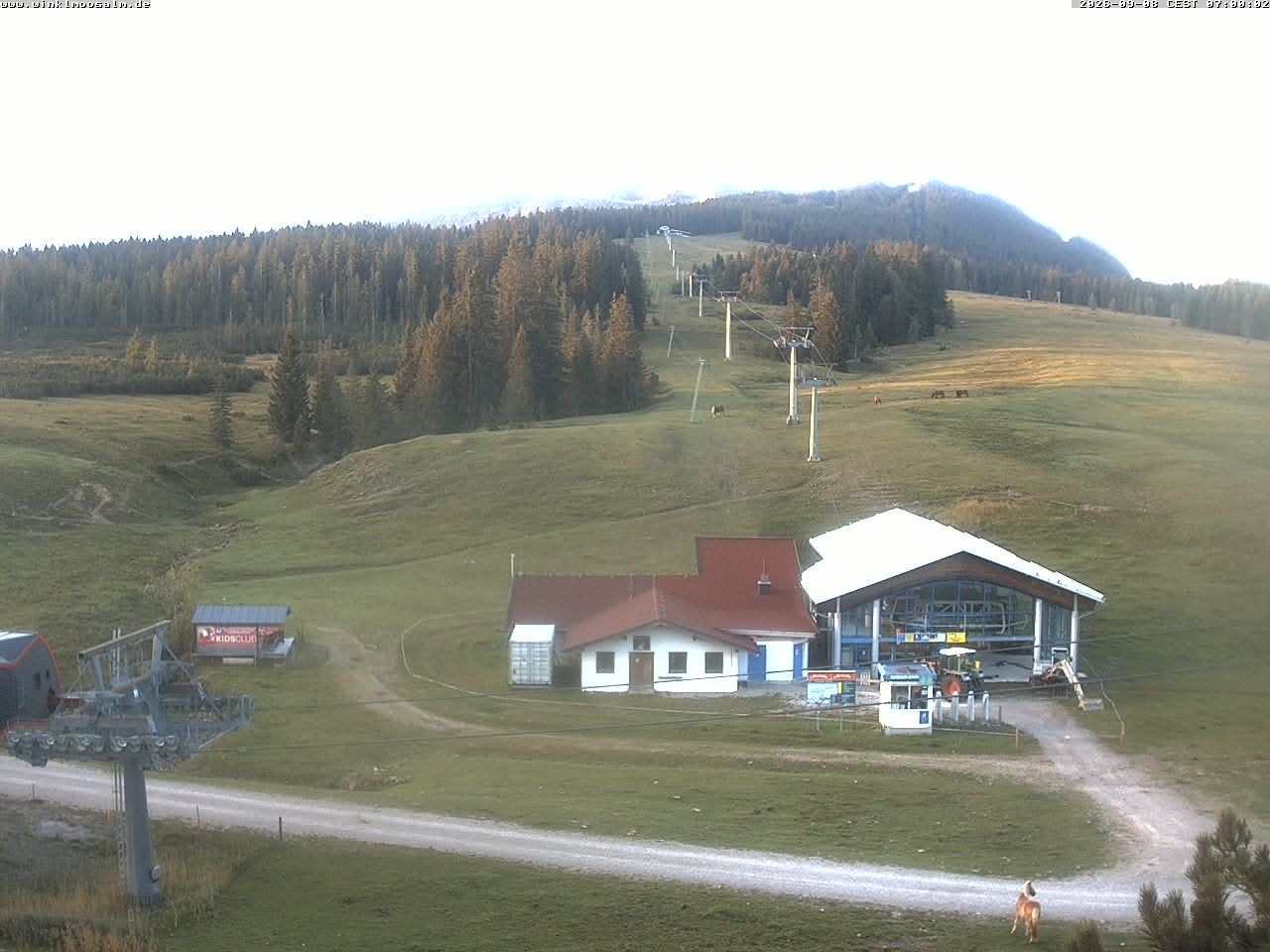 Archiv Foto Webcam Ausblick Winklmoosalm auf Rossalm-Lift