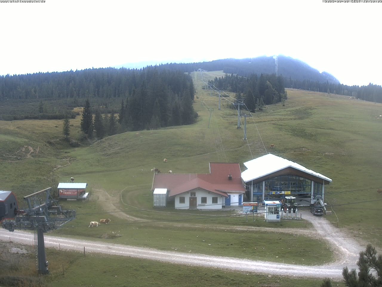 Archiv Foto Webcam Ausblick Winklmoosalm auf Rossalm-Lift