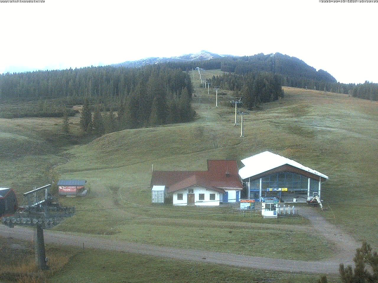 Archiv Foto Webcam Ausblick Winklmoosalm auf Rossalm-Lift