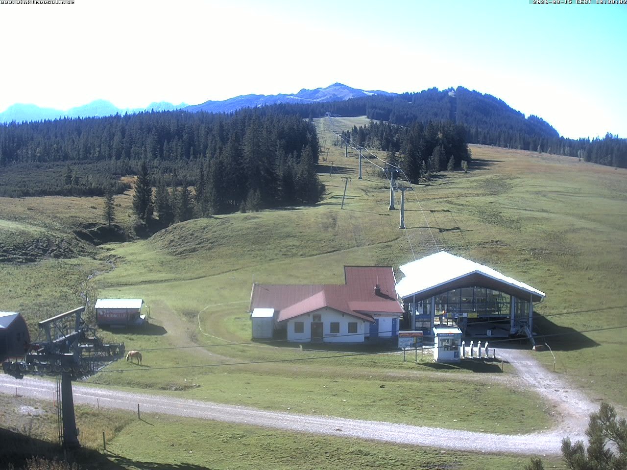 Archiv Foto Webcam Ausblick Winklmoosalm auf Rossalm-Lift
