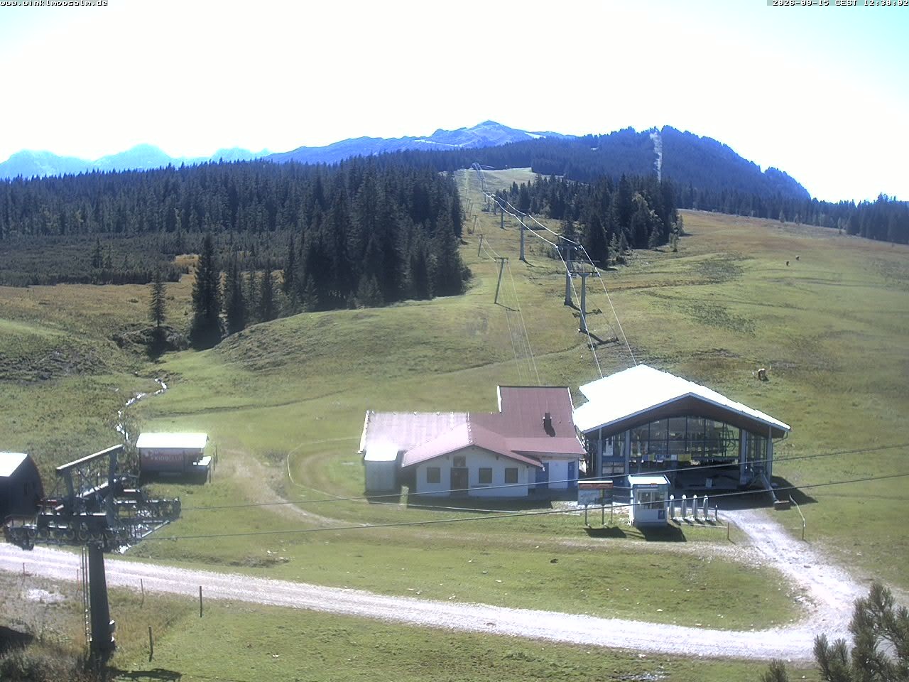 Archiv Foto Webcam Ausblick Winklmoosalm auf Rossalm-Lift