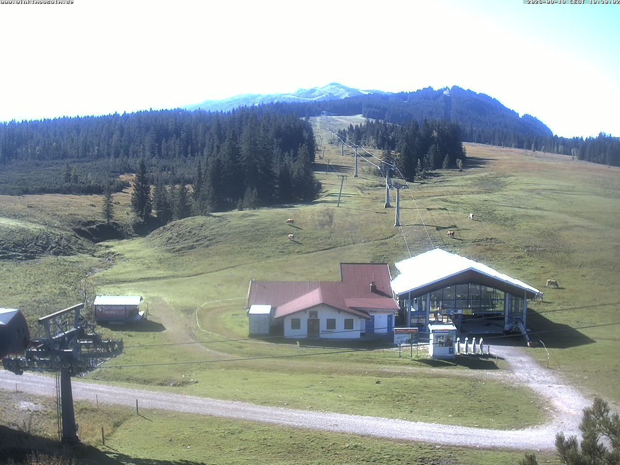 Archived image Webcam View of Winklmoosalm