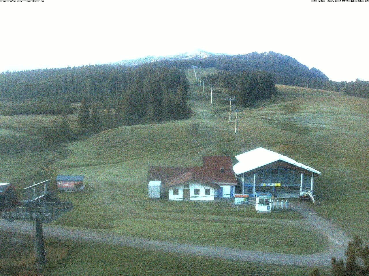Archiv Foto Webcam Ausblick Winklmoosalm auf Rossalm-Lift
