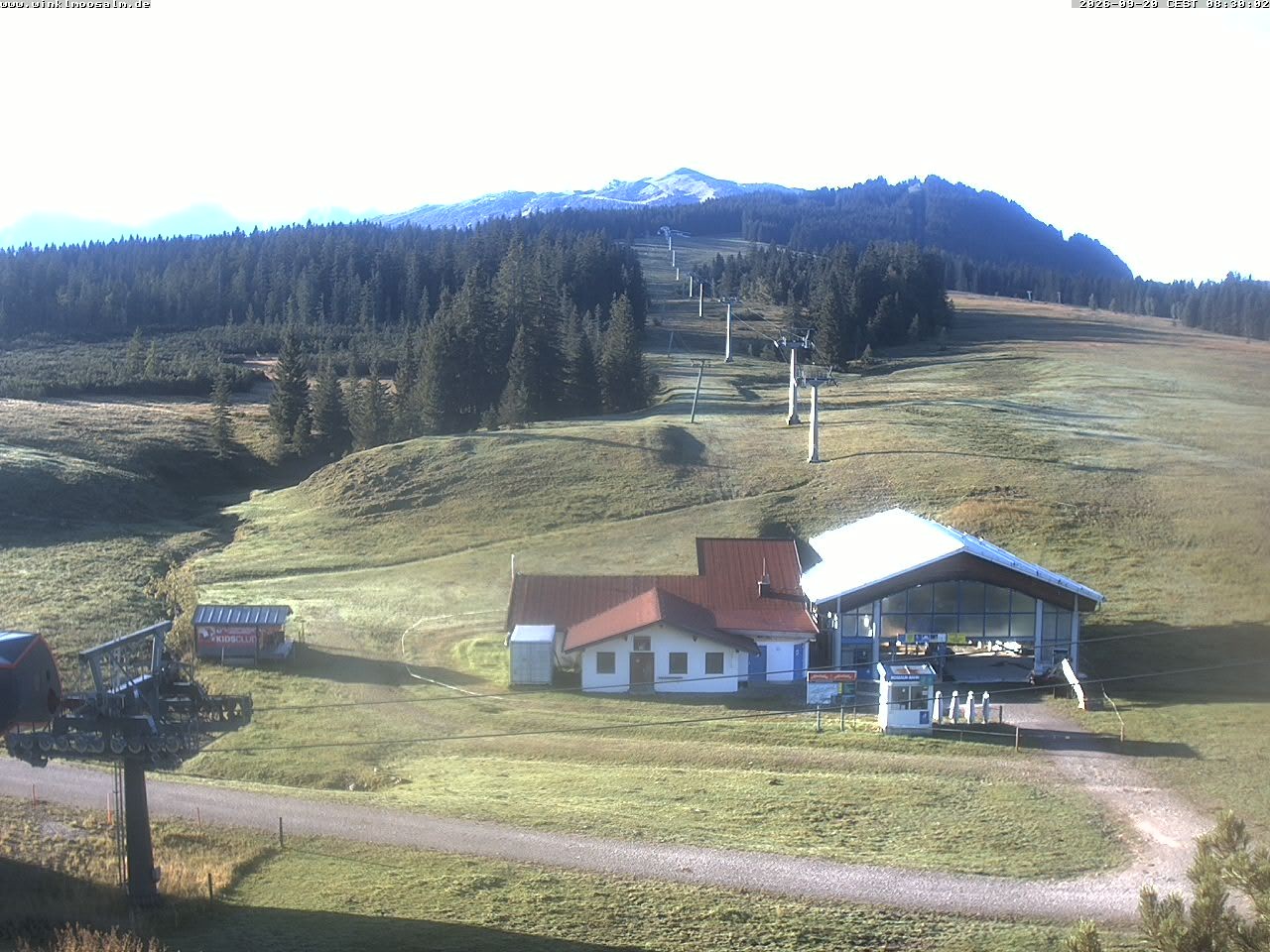Archiv Foto Webcam Ausblick Winklmoosalm auf Rossalm-Lift