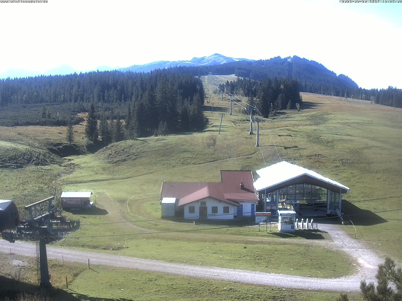 Archiv Foto Webcam Ausblick Winklmoosalm auf Rossalm-Lift