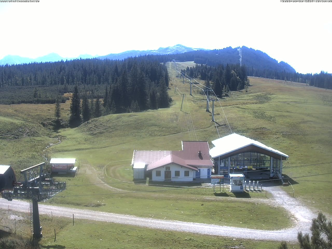 Archiv Foto Webcam Ausblick Winklmoosalm auf Rossalm-Lift