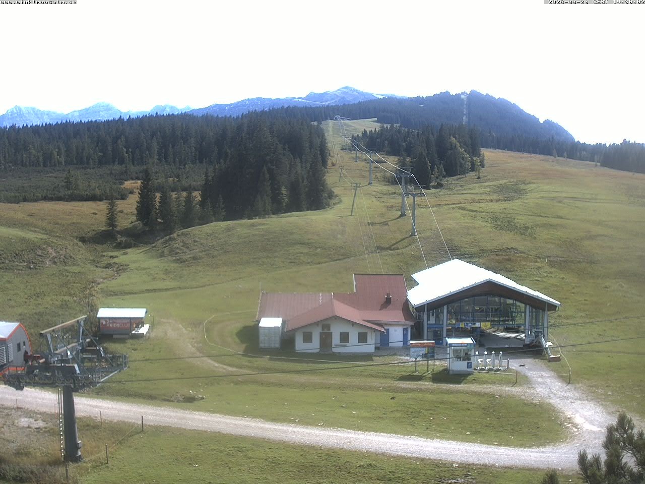 Archiv Foto Webcam Ausblick Winklmoosalm auf Rossalm-Lift