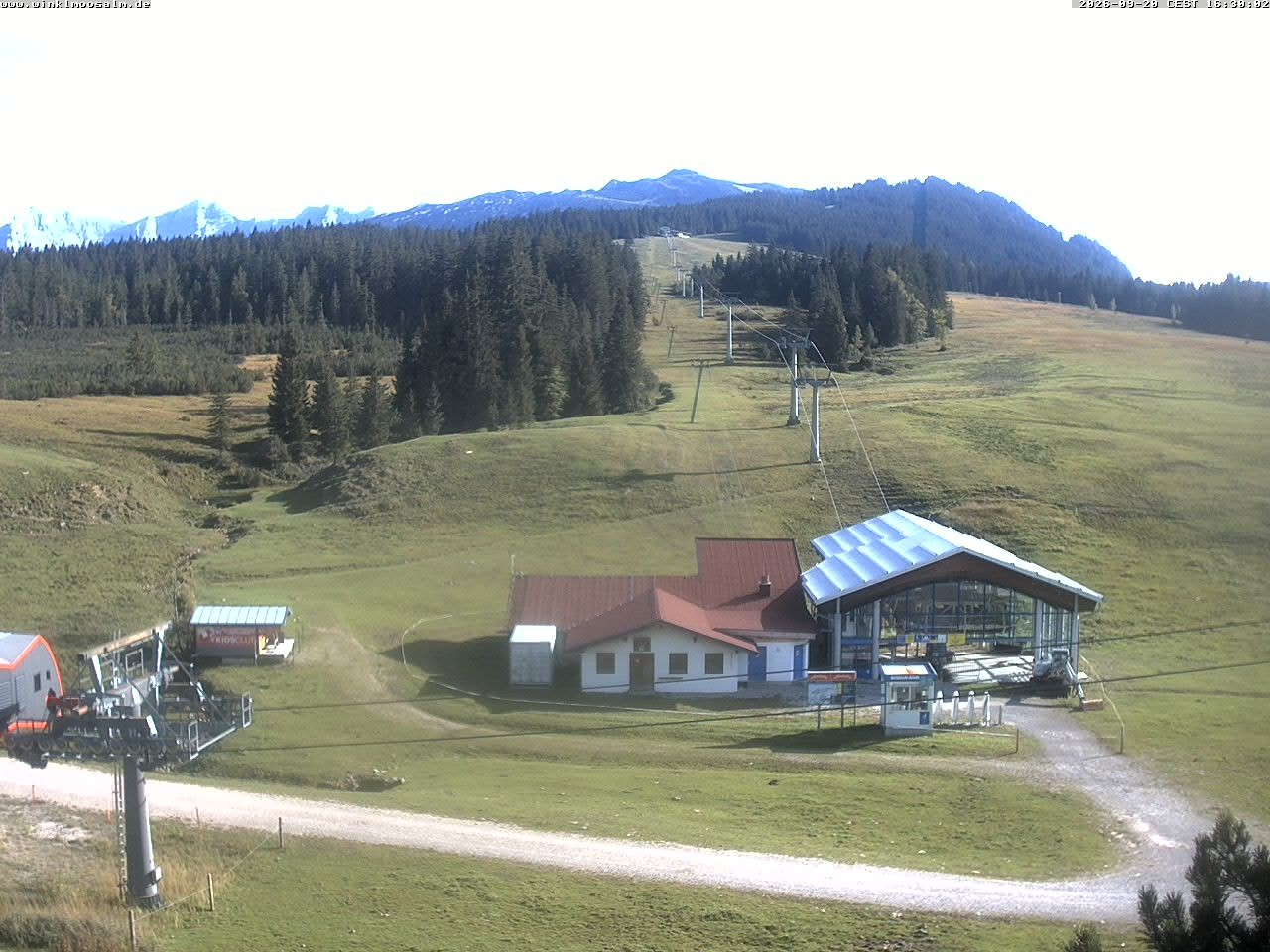 Archiv Foto Webcam Ausblick Winklmoosalm auf Rossalm-Lift