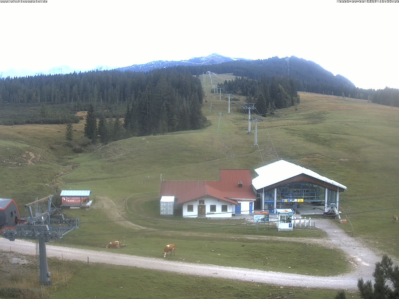 Archiv Foto Webcam Ausblick Winklmoosalm auf Rossalm-Lift