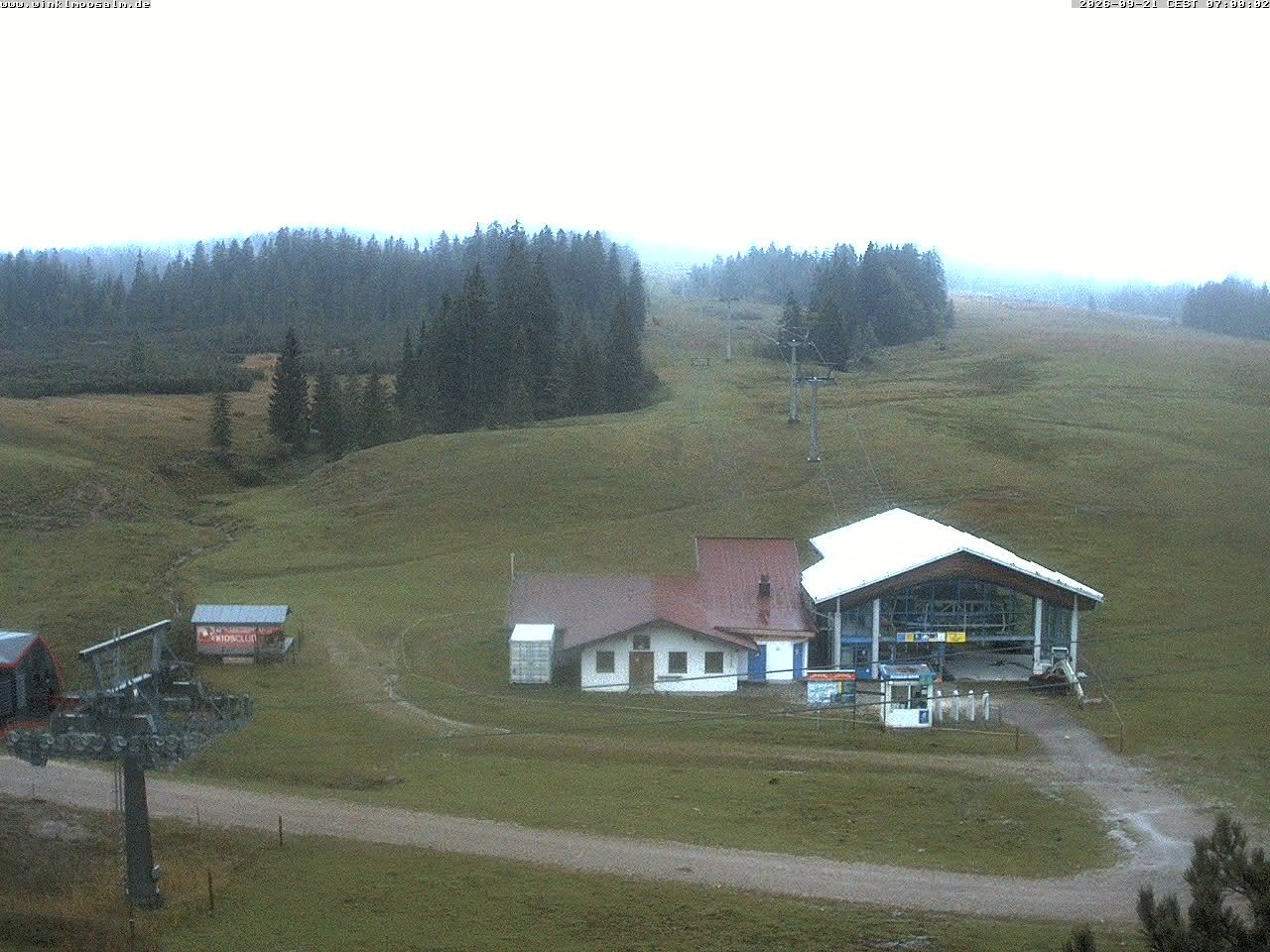 Archiv Foto Webcam Ausblick Winklmoosalm auf Rossalm-Lift