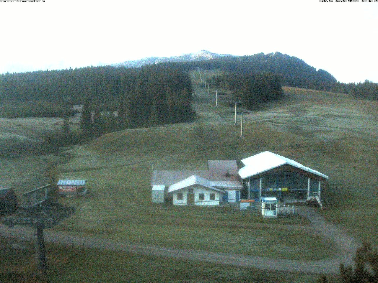 Archiv Foto Webcam Ausblick Winklmoosalm auf Rossalm-Lift