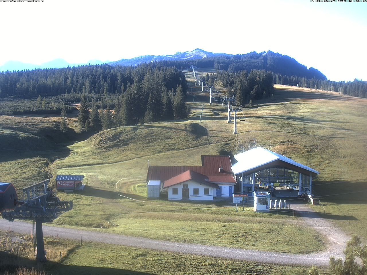 Archiv Foto Webcam Ausblick Winklmoosalm auf Rossalm-Lift