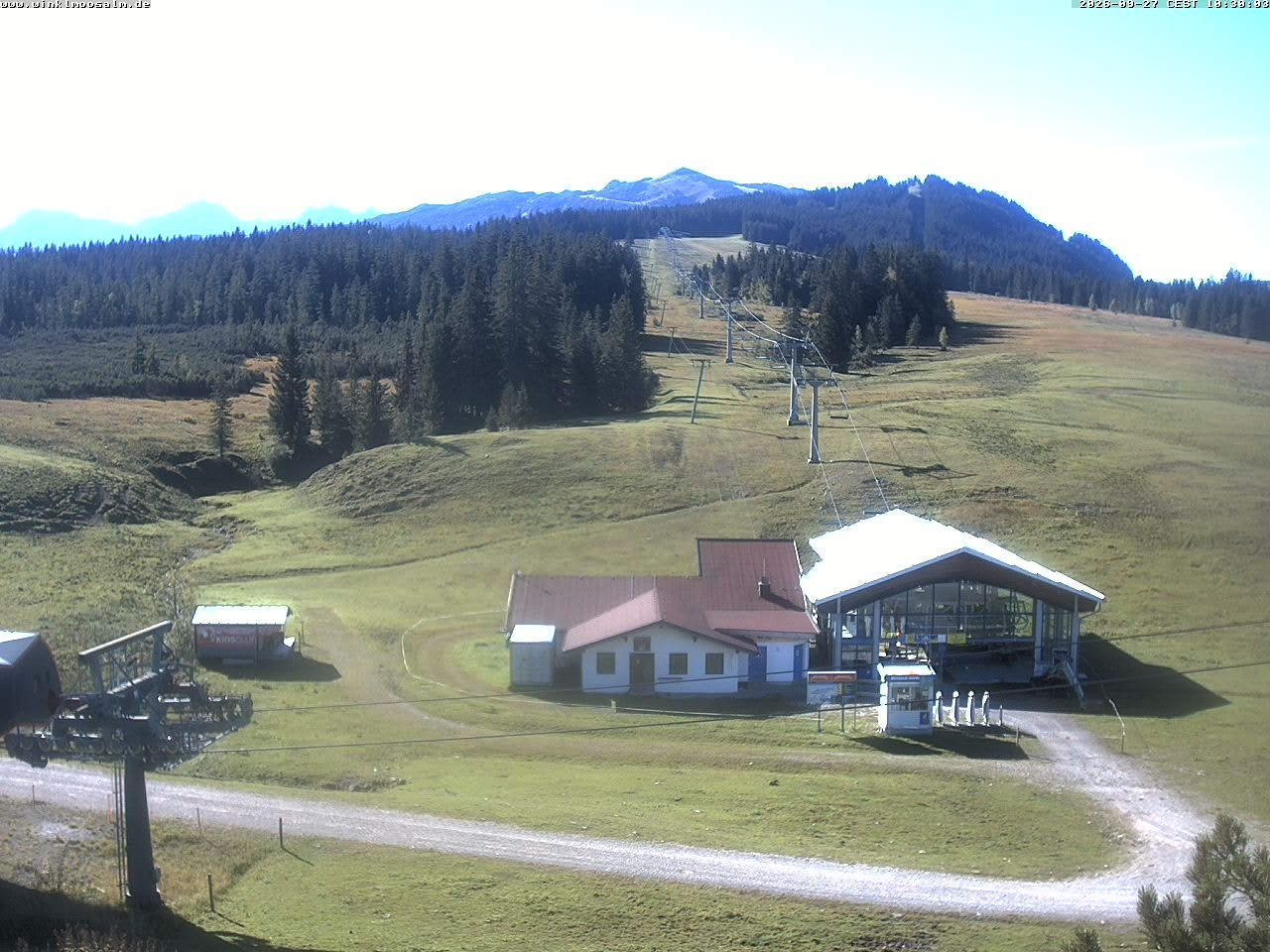 Archiv Foto Webcam Ausblick Winklmoosalm auf Rossalm-Lift