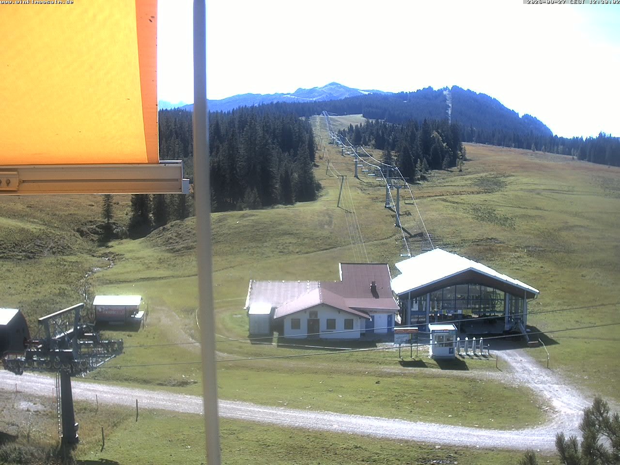 Archiv Foto Webcam Ausblick Winklmoosalm auf Rossalm-Lift