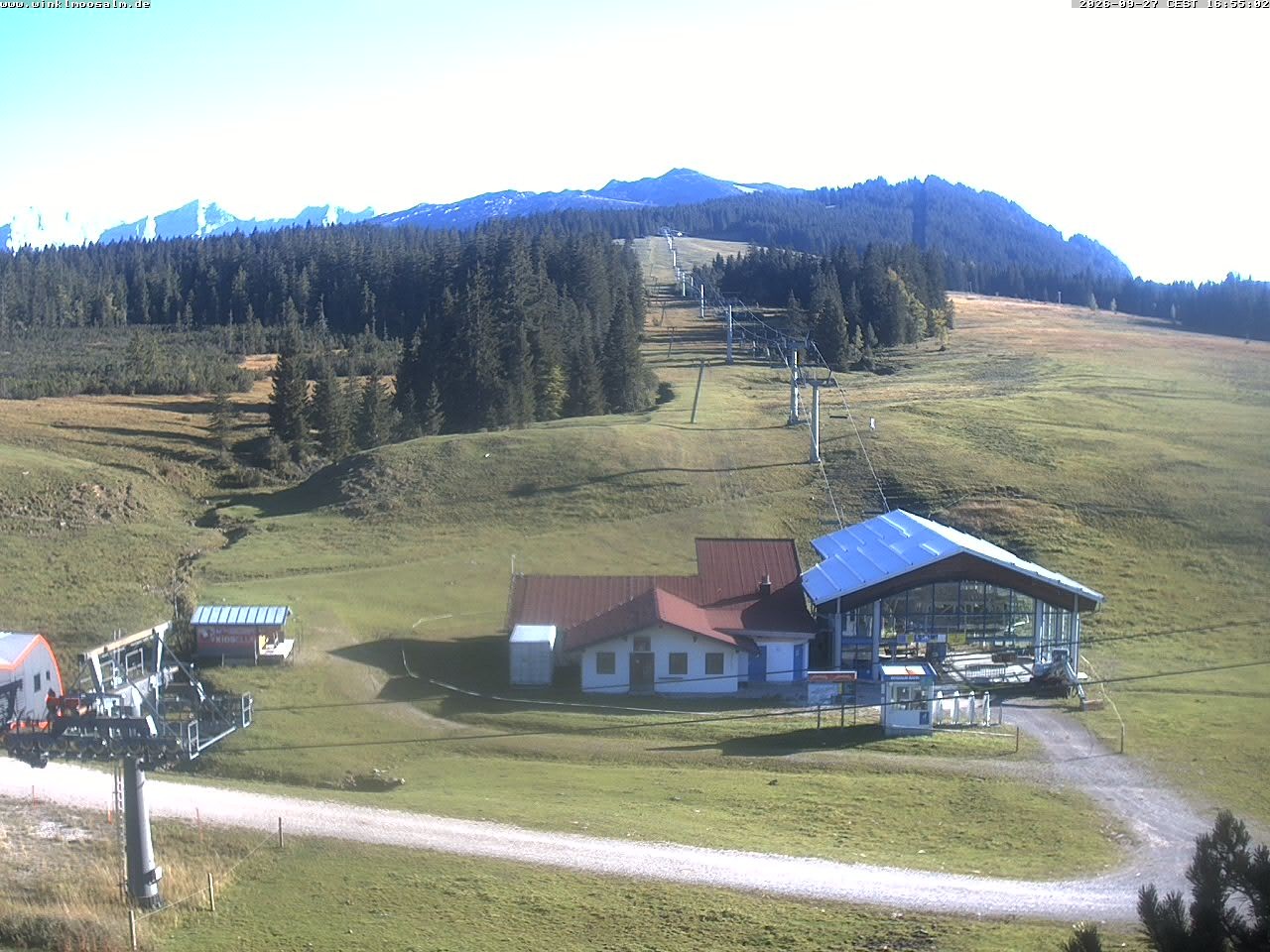 Archiv Foto Webcam Ausblick Winklmoosalm auf Rossalm-Lift