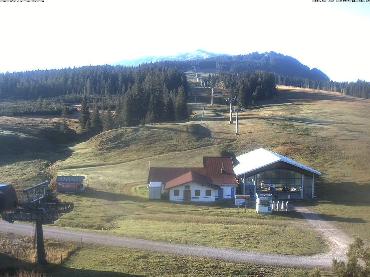 Archiv Foto Webcam Ausblick Winklmoosalm auf Rossalm-Lift