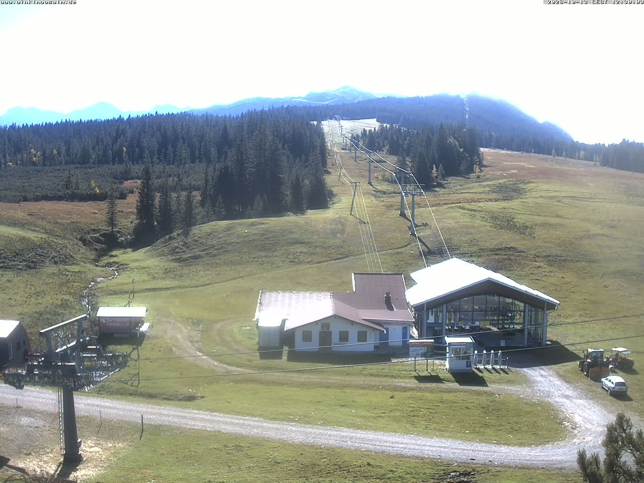 Archiv Foto Webcam Ausblick Winklmoosalm auf Rossalm-Lift