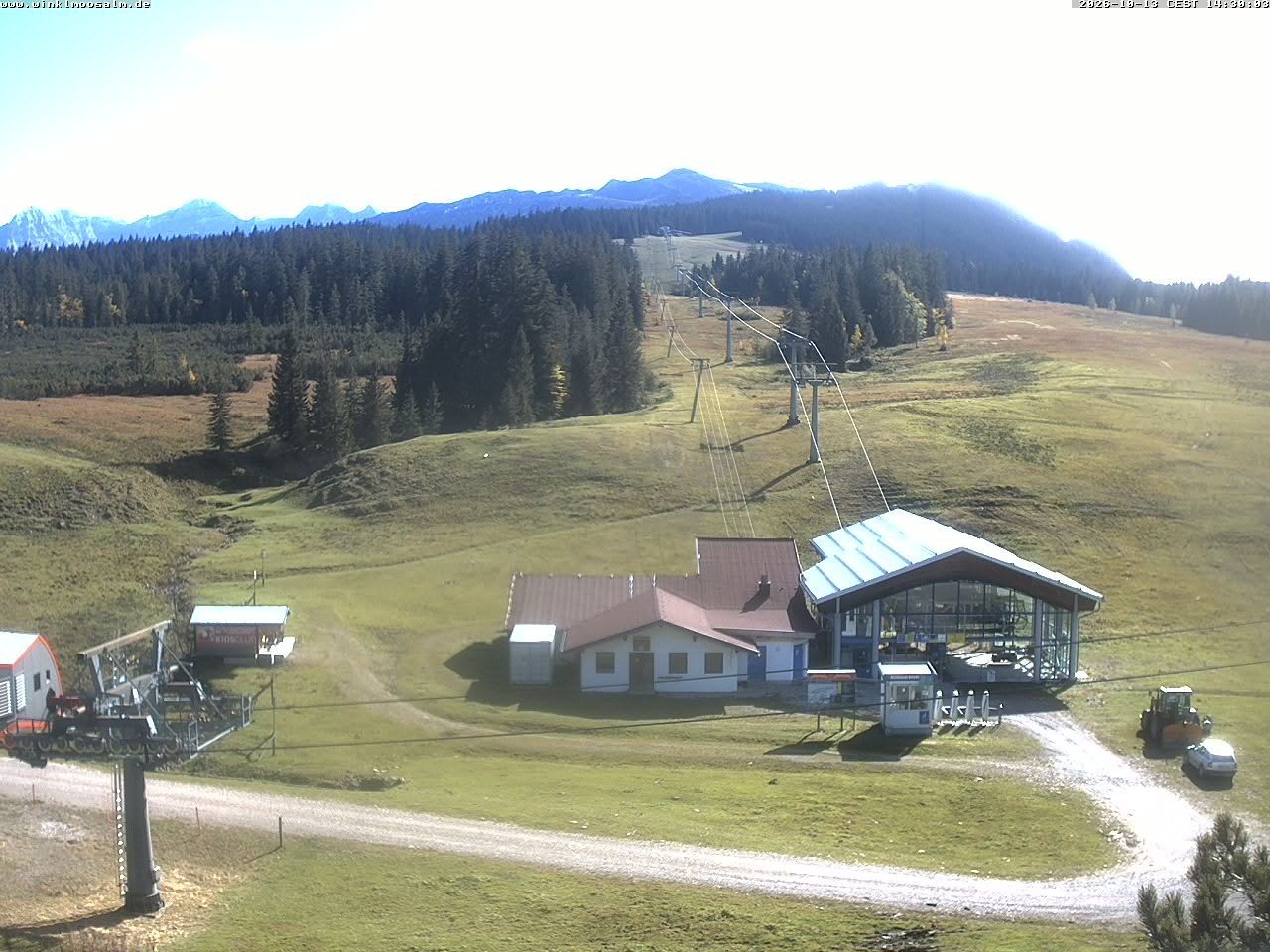Archiv Foto Webcam Ausblick Winklmoosalm auf Rossalm-Lift