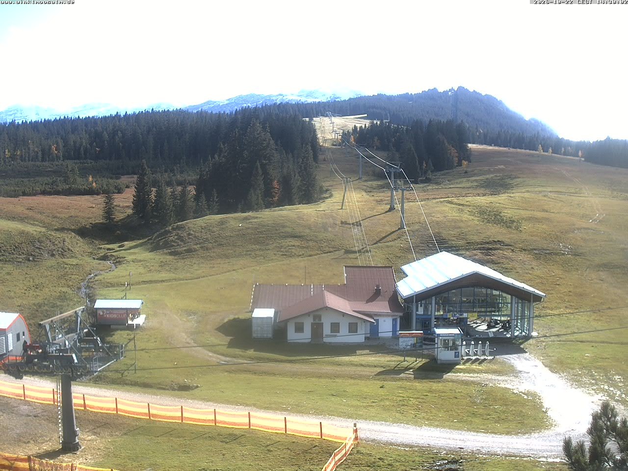 Archiv Foto Webcam Ausblick Winklmoosalm auf Rossalm-Lift