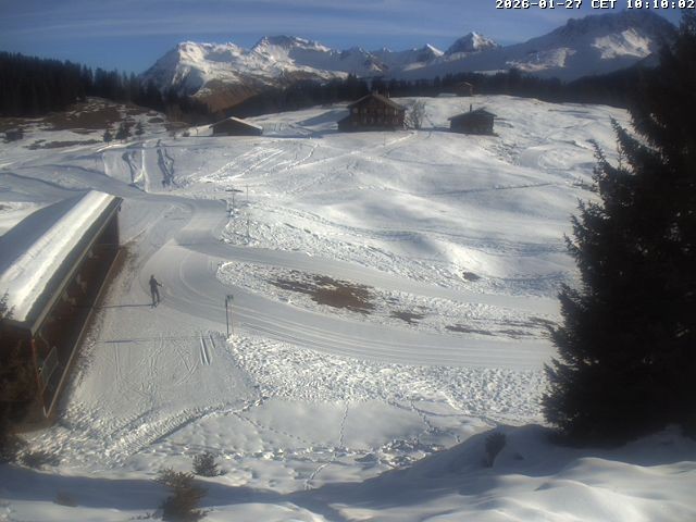 Archiv Foto Webcam Golfhaus in Arosa