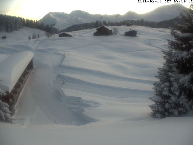 Archiv Foto Webcam Golfhaus in Arosa