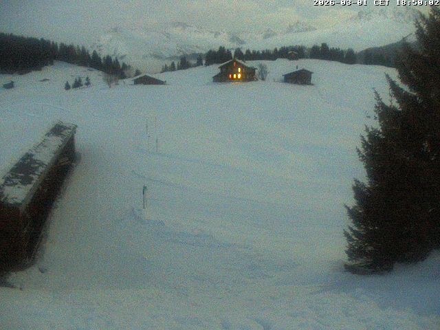 Archiv Foto Webcam Golfhaus in Arosa