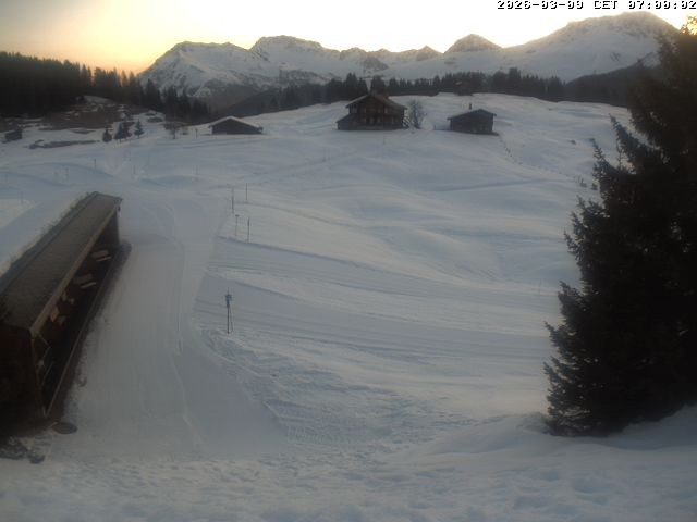 Archiv Foto Webcam Golfhaus in Arosa