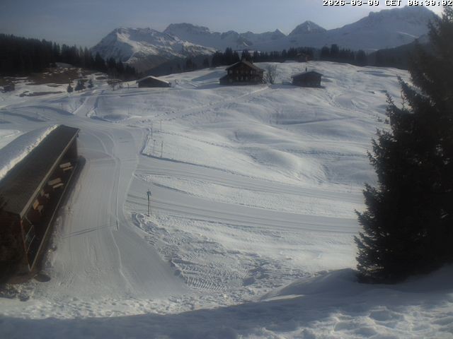 Archiv Foto Webcam Golfhaus in Arosa