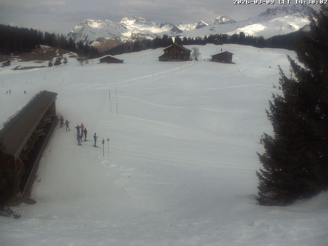 Archiv Foto Webcam Golfhaus in Arosa