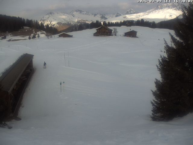 Archiv Foto Webcam Golfhaus in Arosa