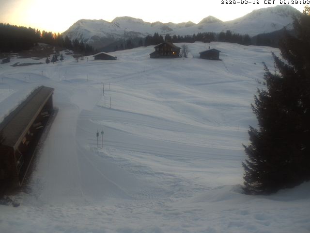 Archiv Foto Webcam Golfhaus in Arosa