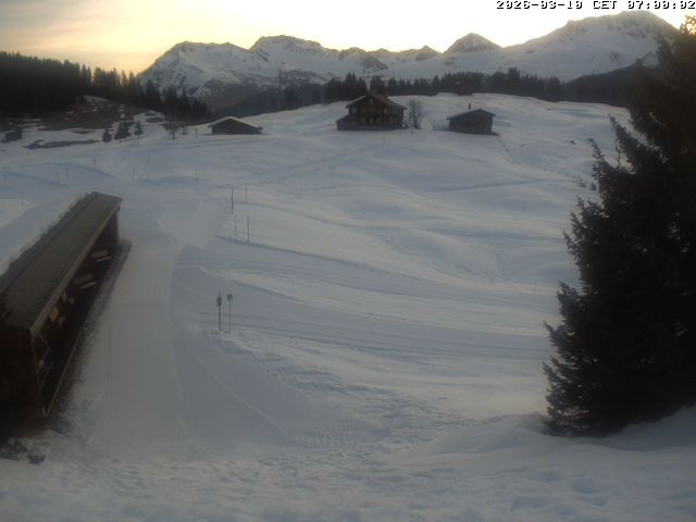 Archiv Foto Webcam Golfhaus in Arosa