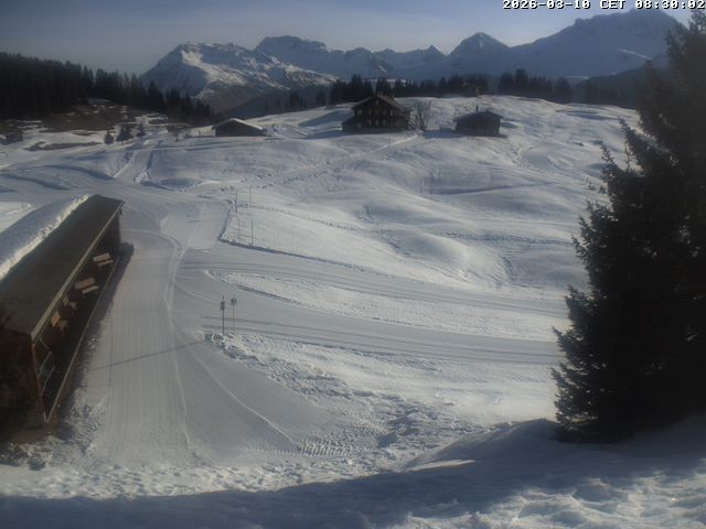 Archiv Foto Webcam Golfhaus in Arosa