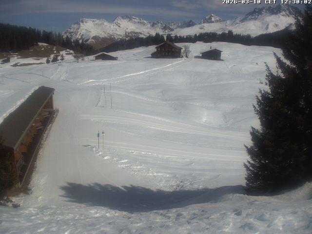 Archiv Foto Webcam Golfhaus in Arosa