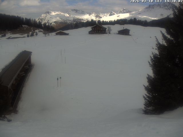 Archiv Foto Webcam Golfhaus in Arosa