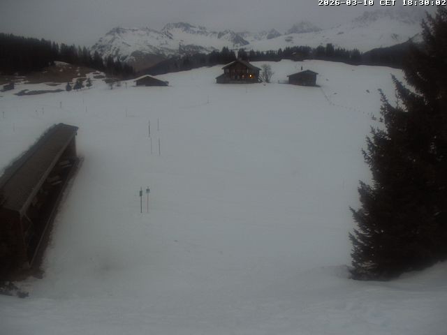 Archiv Foto Webcam Golfhaus in Arosa