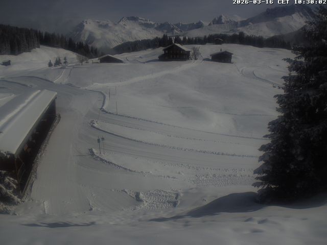 Archiv Foto Webcam Golfhaus in Arosa