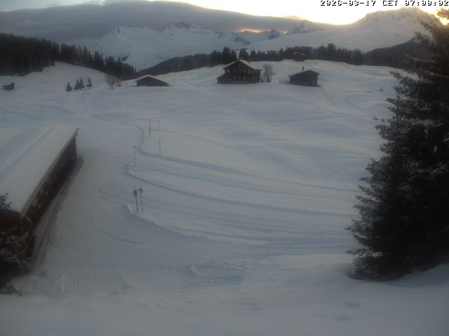 Archiv Foto Webcam Golfhaus in Arosa