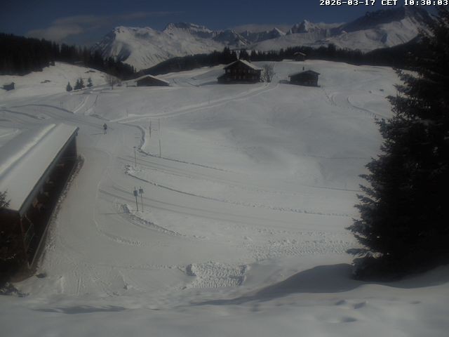 Archiv Foto Webcam Golfhaus in Arosa