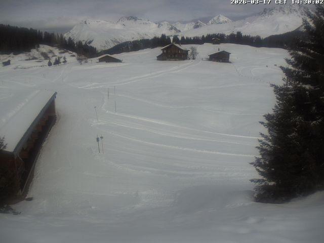 Archiv Foto Webcam Golfhaus in Arosa