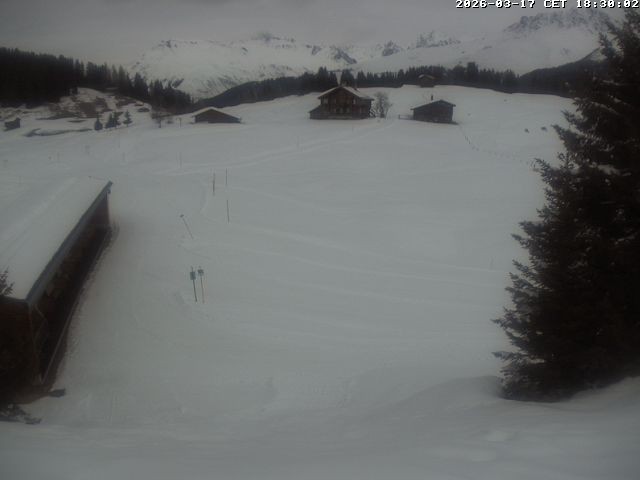 Archiv Foto Webcam Golfhaus in Arosa