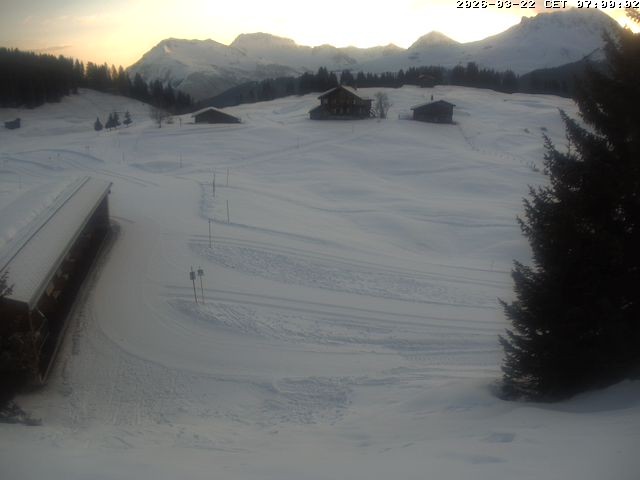 Archiv Foto Webcam Golfhaus in Arosa