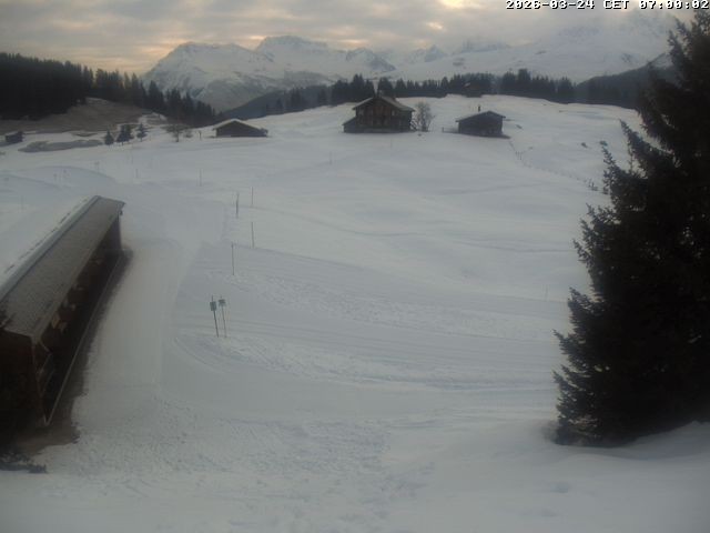 Archiv Foto Webcam Golfhaus in Arosa