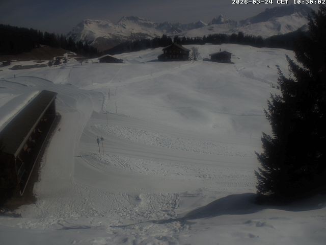Archiv Foto Webcam Golfhaus in Arosa