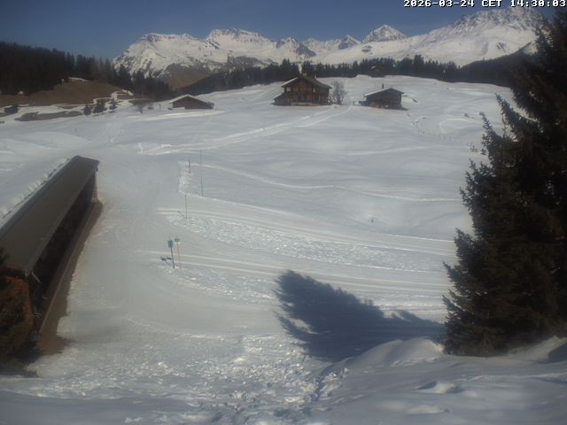 Archiv Foto Webcam Golfhaus in Arosa