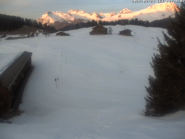 Archiv Foto Webcam Golfhaus in Arosa