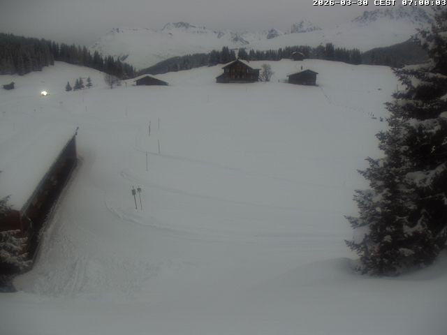 Archiv Foto Webcam Golfhaus in Arosa