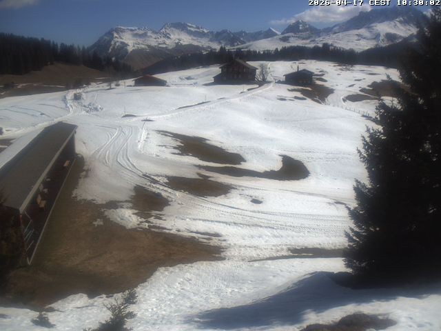 Archiv Foto Webcam Golfhaus in Arosa